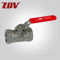 1PC Standard Port Threaded Ball Valve 2000PSI